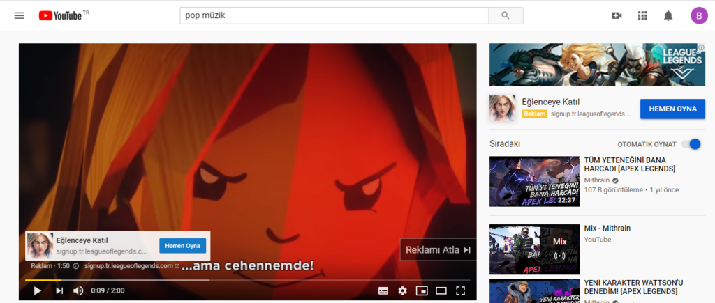 youtube reklam 2